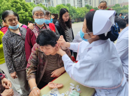 2024.5.12“ 科普主力 健康同行”VTE科普小组组织滨湖欣园科普义诊活动458